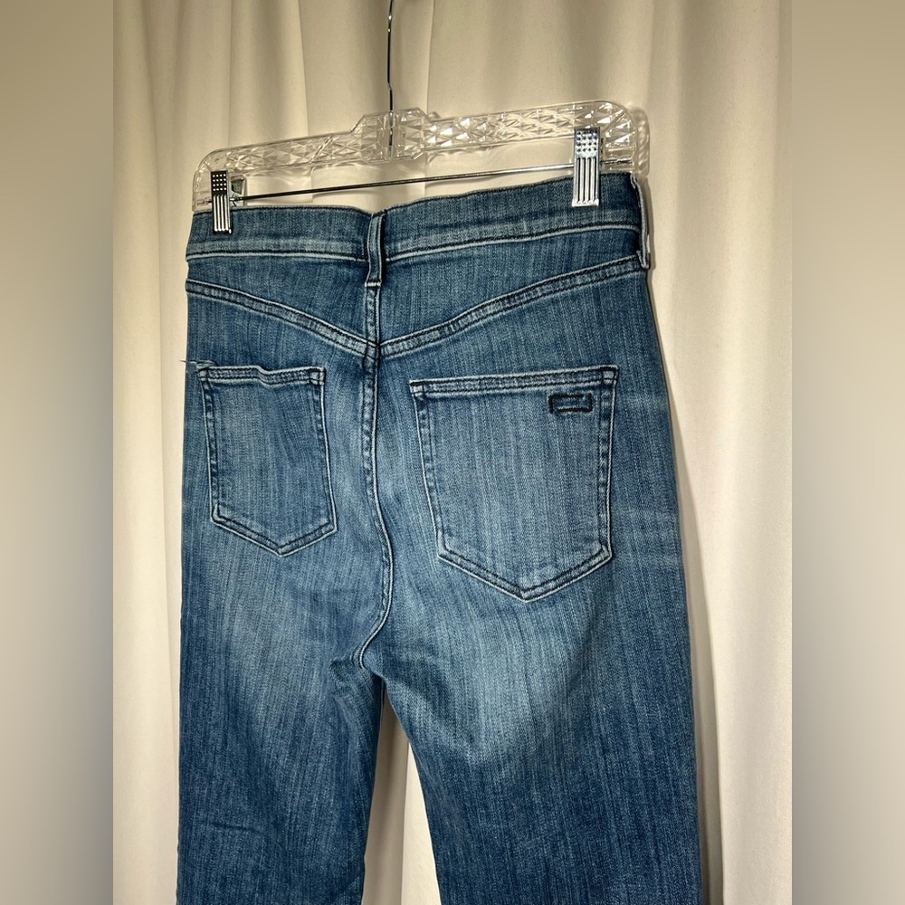 AYR Medium Wash Straight-Leg Jeans with Raw Hem - Picture 8 of 12